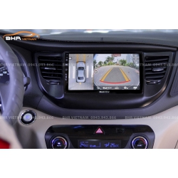Màn hình Elliview S4 Deluxe liền camera 360 Hyundai Tucson 2015 - 2018